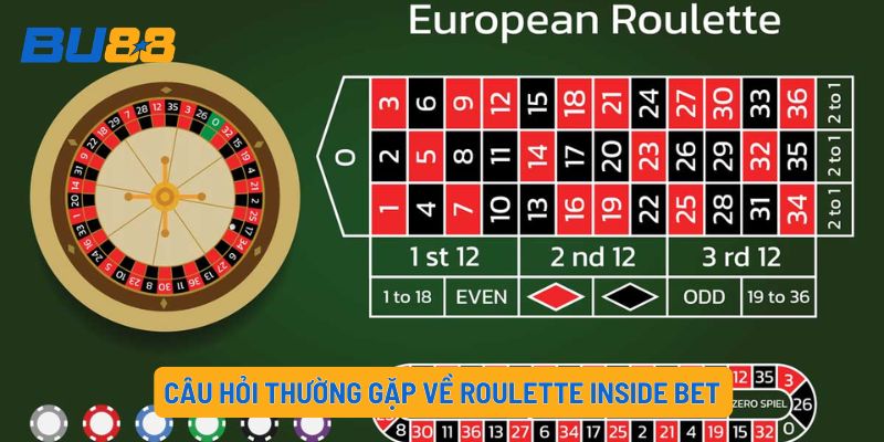 Câu hỏi thường gặp về Roulette Inside Bet