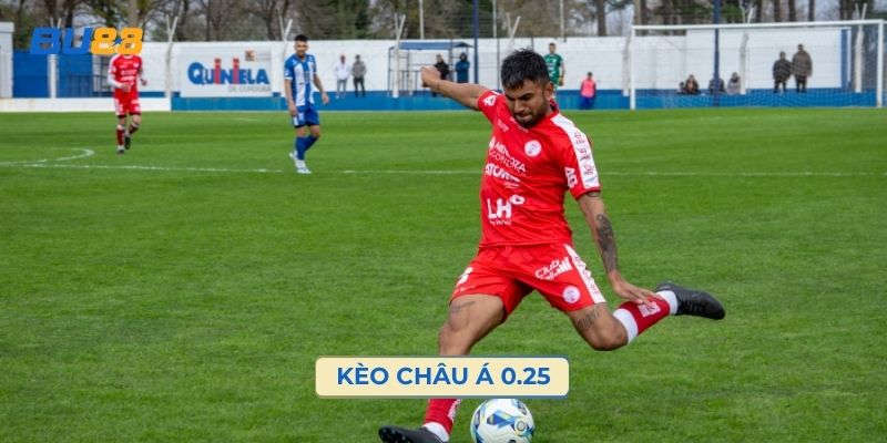 Kèo Châu Á 0.25 Là Gì? Cách Tính Kèo Đồng Banh Nửa Trái