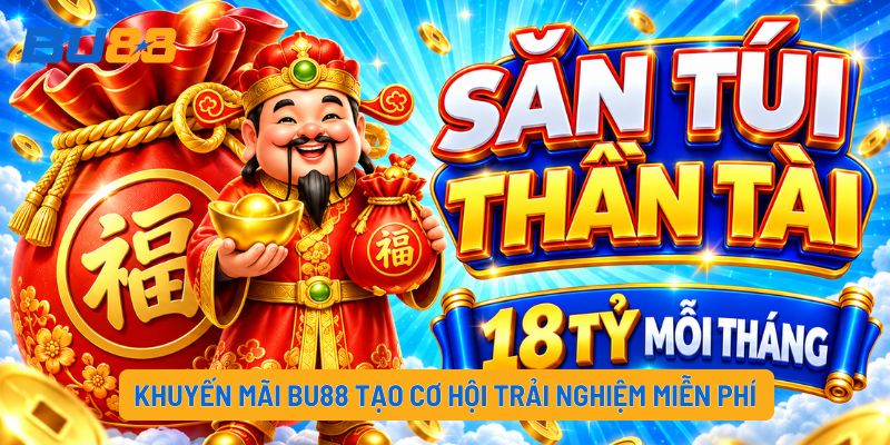 Khuyến mãi BU88 tạo cơ hội trải nghiệm miễn phí